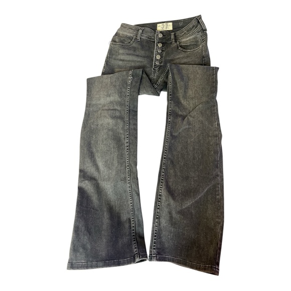 We The Free Denim - We The Free Faded Black High Waisted Flare Jeans Sz 27